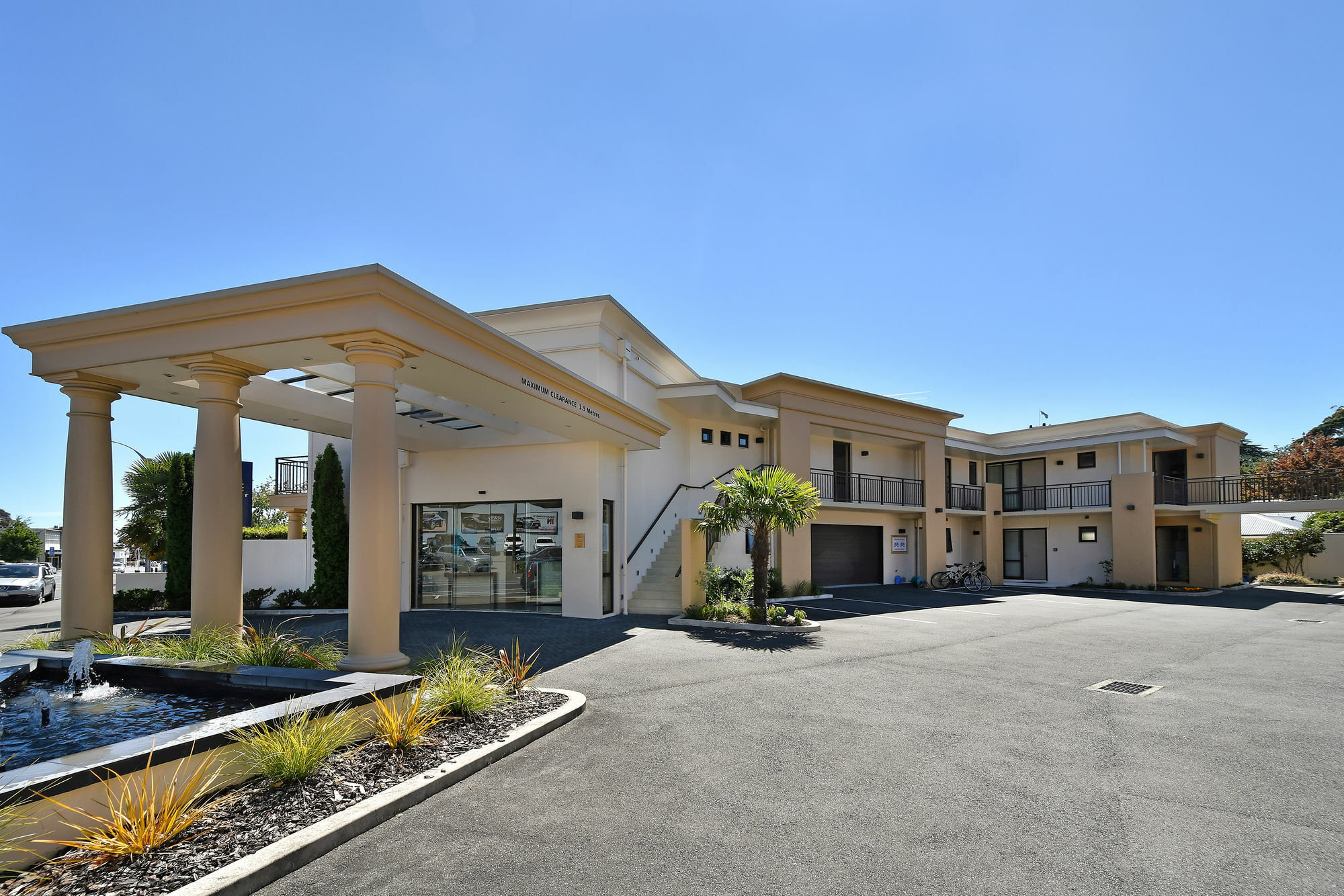 Palazzo Motor Lodge Nelson Luaran gambar The hotel's entrance